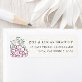 Wijnland-retouradres Etiket (Insitu)