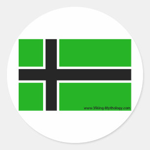 wijnland ronde sticker