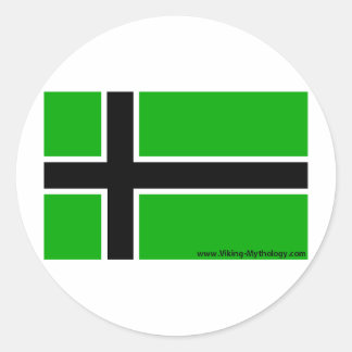 wijnland ronde sticker