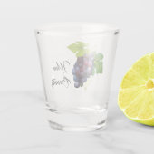 Wijnland Shot Glas (Achterkant)