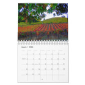 Wijnland, Sonoma County, California Calendar Kalender (Mar 2026)