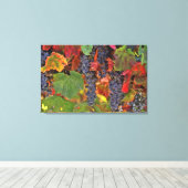 Wijnland Triptych 3-panelcanvas kunstwijnbouw Canvas Afdruk (Insitu (Houten vloer))