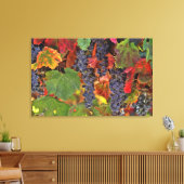 Wijnland Triptych 3-panelcanvas kunstwijnbouw Canvas Afdruk (Insitu (Woonkamer))