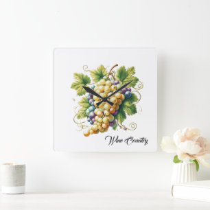 Wijnland Vierkante Klok