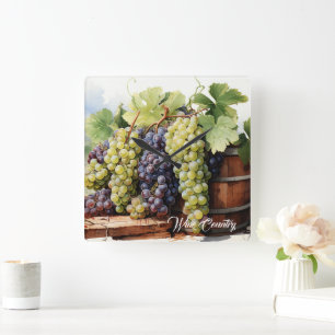 Wijnland Vierkante Klok