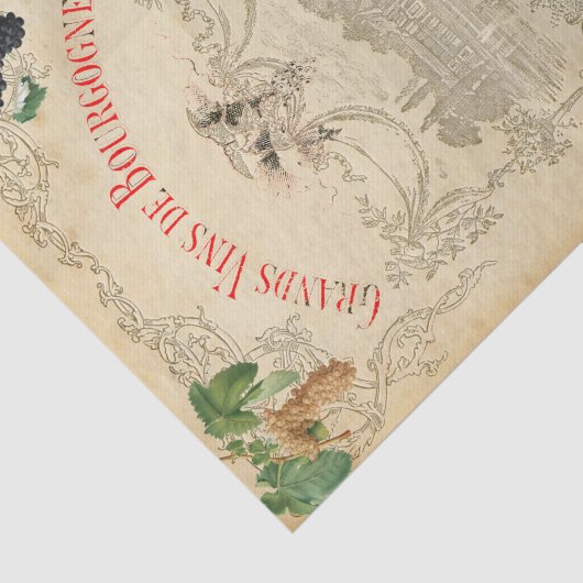 Wijnland-weefselpapier Tissuepapier (Detail)
