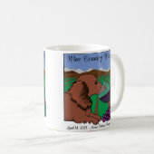 Wijnland wijnen, mokken en steins voor de wijnbouw (Voorkant rechts)