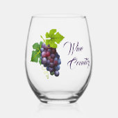 Wijnland Wijnglas Zonder Voet (Voorkant)