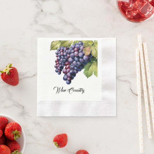 Wijnlandpapier Servet (Insitu)