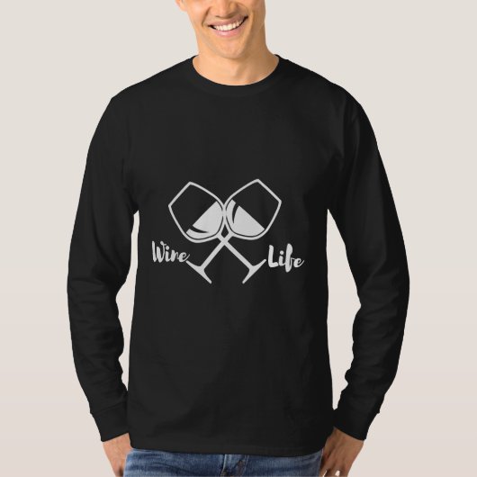 Wijnleven T-shirt (Voorkant)