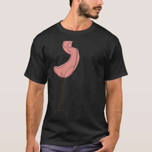 Wijnliefhebber 73 t-shirt (Voorkant)