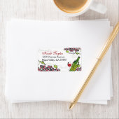 Wijnliefhebber Cadeau of Adreslabel 2 Etiket (Insitu)