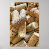 Wijnliefhebber Cork Collectie Poster (Voorkant)