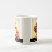 Wijnliefhebber Funny Retro 50s Gezegde Koffiemok (Center)