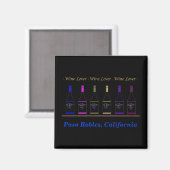 WIJNLIEFHEBBER_PASO ROBLES, CA MAGNEET (Voorkant / Achterkant)