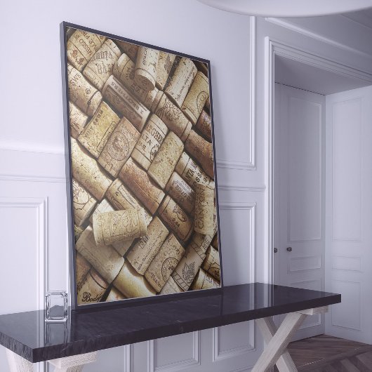 Wijnliefhebber Rood en wit kurk Collectie Poster