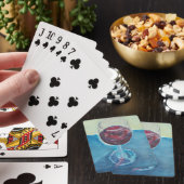 Wijnliefhebber Speelkaarten | Rode wijn kunstspel (Insitu)