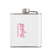 Wijnliefhebbers Heupfles (Achterkant)