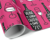 Wijnliefhebbers Inpakpapier (Rol Hoek)