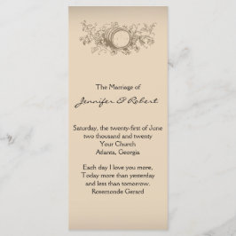  wijnmakerij bruiloft programma programmakaart