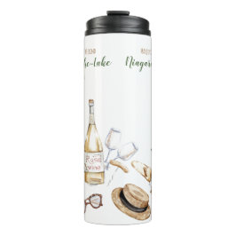 Wijnmakerij Meisjes Weekend Bachelorette Feest Thermosbeker