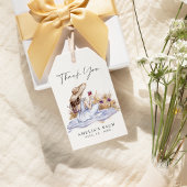 Wijnmakerij Picknick Cottage Bachelorette Cadeaulabel