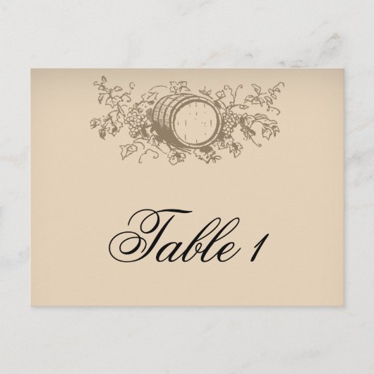  wijnmakerij tafelnummer (Voorkant)