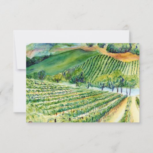 Wijnmakerij Trouw RSVP Kaarten Aangepaste Wijnkaar (Achterkant)