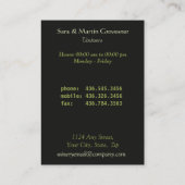 wijnmakerij visitekaartje (Achterkant)