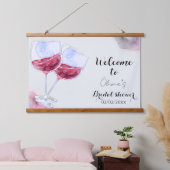 Wijnmakerij vrijgezellenfeest hangend wandkleed (Slaapkamer)