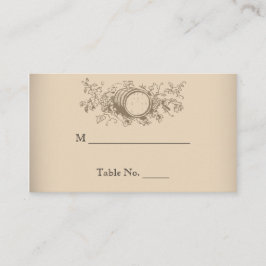Wijnmakerij Wedding Place Cards Plaatskaartje