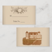  Wijnmakerij Wedding Place Cards Plaatskaartje (Voorkant / Achterkant)