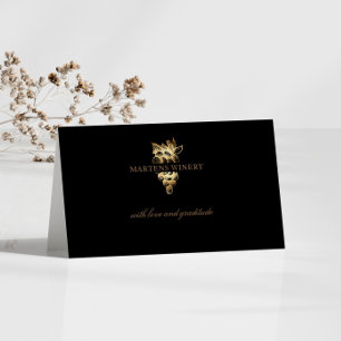 Wijnmakerij Wijn Business Gouden druiven Dank u ka Visitekaartje