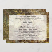 Wijnmakerij Wijngaard bruiloft uitnodiging (Voorkant / Achterkant)