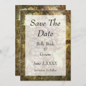 Wijnmakerij Wijngaard Save the Date Kaart (Voorkant / Achterkant)