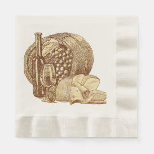 Wijnmakerij Wijngaard Wijnstok  Servetten