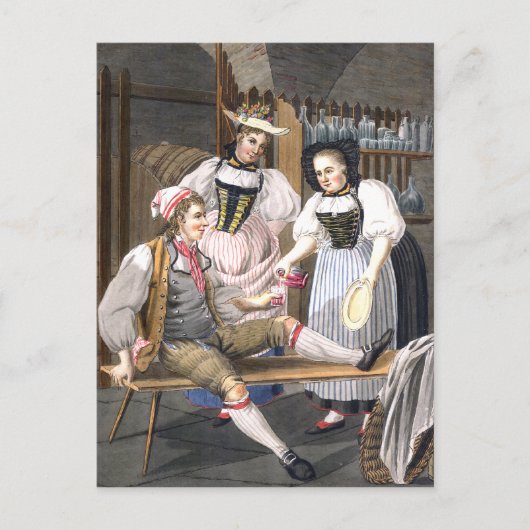 Wijnmistrassen van Bern-Briefkaart Briefkaart (Voorkant)