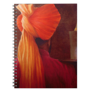 Wijnober op de Taj Notitieboek