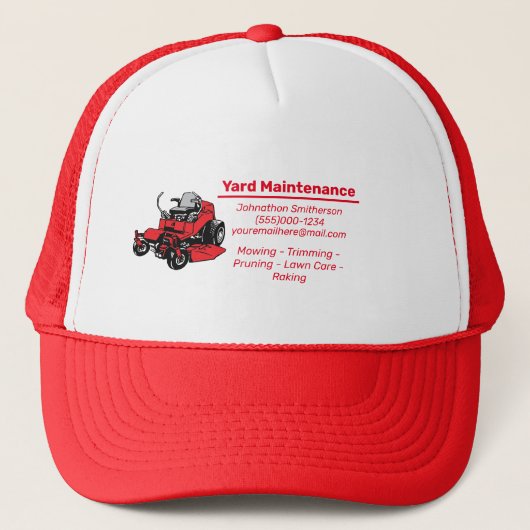 Wijnonderhoud Trucker Pet (Voorkant)