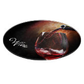 Wijnontwerp Glazen snijvlak Snijplank (Hoek)