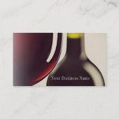 Wijnontwerp-Visitekaartje Visitekaartje (Achterkant)