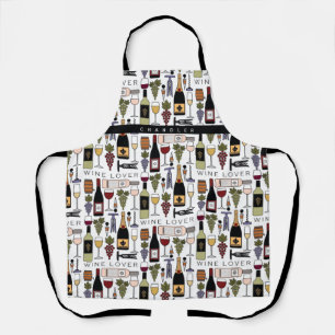 Wijnoverloopflesjes, glazen flesjes en Accessoires Schort