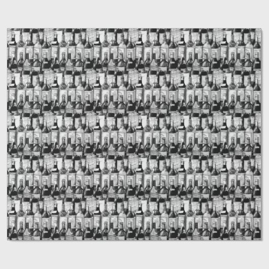 Wijnoverlooppapier Cadeaupapier (Vlak)