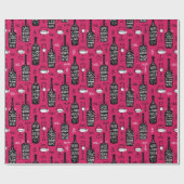 Wijnoverlooppapier Cadeaupapier (Vlak)