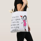 Wijnovers Glas van wijnkaaszak Tote Bag (Dichtbij)