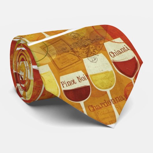 Wijnovers Stropdas (Opgerold)