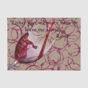 Wijnpapier voor cadeaupapier tissuepapier