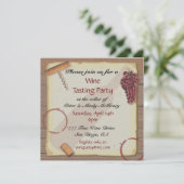 Wijnpartij bij de Overeenkomst inzake  uitnodiging (Staand voorkant)