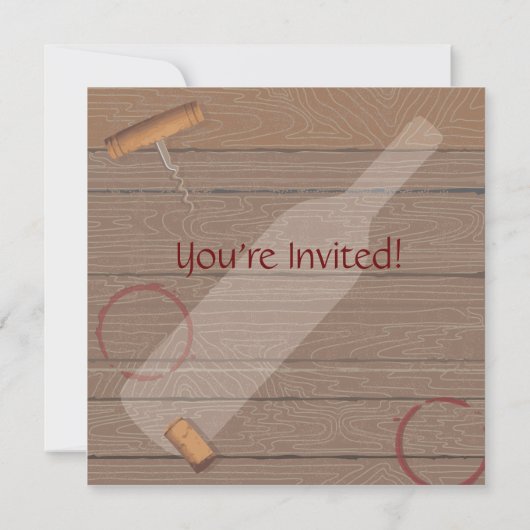 Wijnpartij bij de Overeenkomst inzake  uitnodiging (Achterkant)