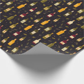 Wijnpartij Cadeaupapier (Hoek)